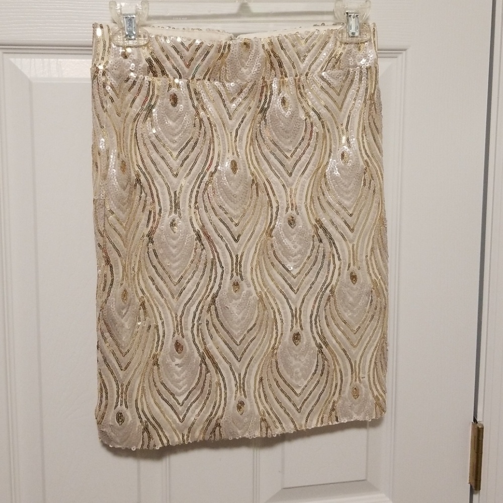 Sequin skirt